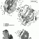 Outlander 1000R EFI - International - Non European Communities 01- crankcase version 1 xmr