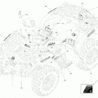 Outlander 1000R EFI - International - Non European Communities 09- decals xmr