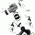 Outlander 570 EFI - International - Non European Communities 02- air intake manifold and throttle body - 570 efi