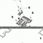 4- DS 250 01- cylinder head cover