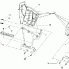 4- DS 250 09- front bumper and footrests north america, internatio...