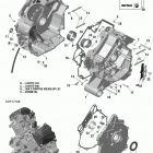 Outlander 570 EFI T3 including old EU Regulation - Built before Nov 2017, MY 01- crankcase - 570 efi (package pro)