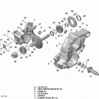 Outlander 570 EFI T3 including old EU Regulation - Built before Nov 2017, MY 01- gear box output shaft - 570 efi