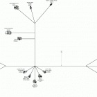 Outlander 6X6 - 650 EFI 10- electrical harness _rear harness