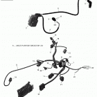Outlander 6X6 - 650 EFI 10- engine harness and electronic module - 650 efi (6x6)