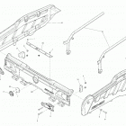 Outlander 6X6 - 1000 EFI 09- side wall cargo wall kit