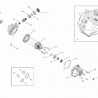 Outlander 570 EFI 07- front drive - differential parts