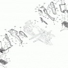 Outlander 850 EFI 09- body and accessories g2 side body parts - package hu...