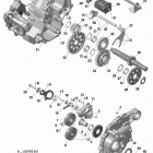 Outlander 850 EFI 05- gear box 2 - 420684828