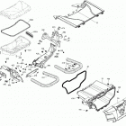 Outlander 850 EFI 09- rear box g2