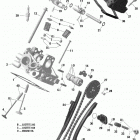 Outlander T3 1000 EFI 01- cylinder head, rear new t3
