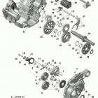 Outlander MAX 570 EFI T3 including old EU Regulation - Build before Nov 2017, MY 01- gear box and components - 570 efi