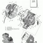 Outlander 650 EFI (Including T3 old EU Regulation - Built before Nov 2017) MY 01- crankcase - 650 efi (package pro and north)