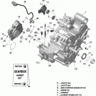 Renegade 1000R EFI 01- gear box and components 420686212