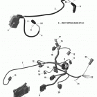 Renegade 1000R EFI 10- engine harness and electronic module - 1000r efi (re...