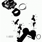 Renegade T3 1000 EFI 02- air intake manifold and throttle body new t3