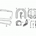 SXS1000M3 2-piece poly windshield