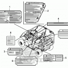 SXS1000M3L Лейбл предостережения