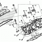 SXS1000M3P ГОЛОВКА ЦИЛИНДРА