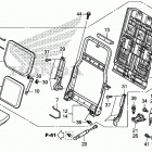 SXS700M2 Rear seat