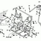 SXS700M4D Roll bar