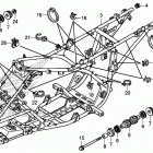TRX250X Рама