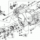 TRX420TM1 Front crankcase cover (2)