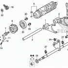 TRX420TM1 Gearshift fork (1)