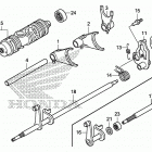 TRX420TM1 Gearshift fork (2)