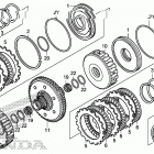 TRX500FA6 Clutch (dct)