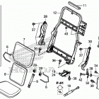 SXS1000M3L Rear seat