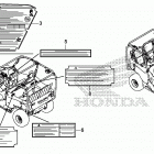 SXS1000M5L Лейбл предостережения