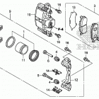 SXS700M2 Передний суппорт