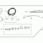 SXS700M2 Windshield wiper kit