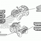 TRX420FA6 Наклейки