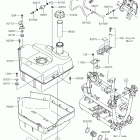 BRUTE FORCE 750 4x4i EPS (KVF750GKF) ТОПЛИВНЫЙ БАК