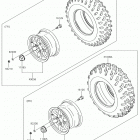BRUTE FORCE 750 4x4i EPS (KVF750HKF) Wheels  /  tires(hff-hhf)