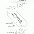 BRUTE FORCE 750 4x4i EPS (KVF750JKF) КОЛЕНЧАТЫЙ ВАЛ