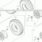 BRUTE FORCE 750 4x4i (KVF750LJF) Wheels  /  tires(lff-lhf)