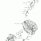 BRUTE FORCE 750 4x4i EPS (KVF750GJF) Механизм переключения передач