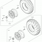 BRUTE FORCE 750 4x4i EPS (KVF750HJF) Wheels  /  tires(hff-hhf)