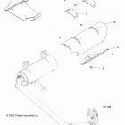 A19DAE57A4 ACE 570 Engine, exhaust system shields - a19dae57a4 (101188)