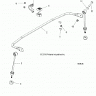 A19DCE87AK 900 ACE EPS XC Suspension, stabilizer bar, rear - a19dce87ak (100648)
