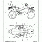A19SJE57BH SPORTSMAN 570 SP TOURING Body, decals - a19sje57bh (101571)