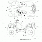 A19SVA85BG SCRAMBLER 850 48 Body, decals - a19sva85bg (101251)