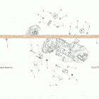 A19SVA85BG SCRAMBLER 850 48 Engine, mounting - a19sva85bg (49atvenginemtg12sp850)