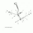 A19SVA85BG SCRAMBLER 850 48 Drive train, gear selector - a19sva85bg (49atvgearselect...
