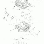 A19SXA85B1/B4/SXE85BC/B9/SXZ85BJ SPORTSMAN 850 SP 48 Engine, crankcase - a19sxa85b1  /  b4  /  sxe85bc  /  b9...