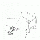A19SXN85A8 SPORTSMAN 850 HIGH LIFTER Body, front bumper support - a19sxn85a8