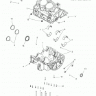A19SYS95CH SPORTSMAN TOURING TRACTOR 1000 Engine, crankcase - a19sys95ch (49atvcrankcase14scram)